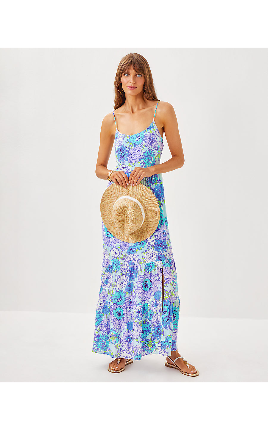 TERESA MAXI DRESS, MULTI LET IT GOGH