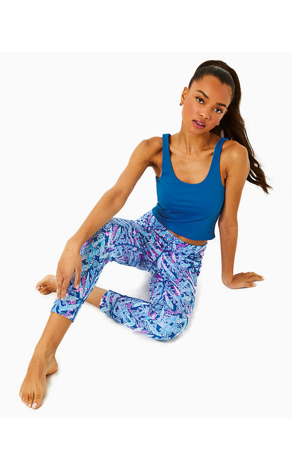 ISLAND HIGH RISE CROP JOGGERS, BARTON BLUE STAR GAZING