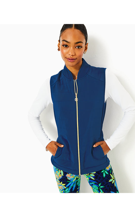 KIMBERLINE HYBRID VEST, BLUE MED