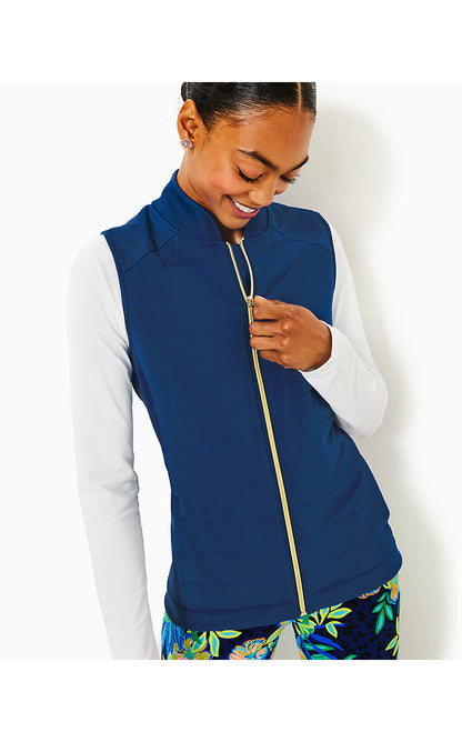 KIMBERLINE HYBRID VEST, BLUE MED