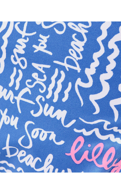 GENYA BANDEAU TOP, SUNWASHED BLUE SEACRETS