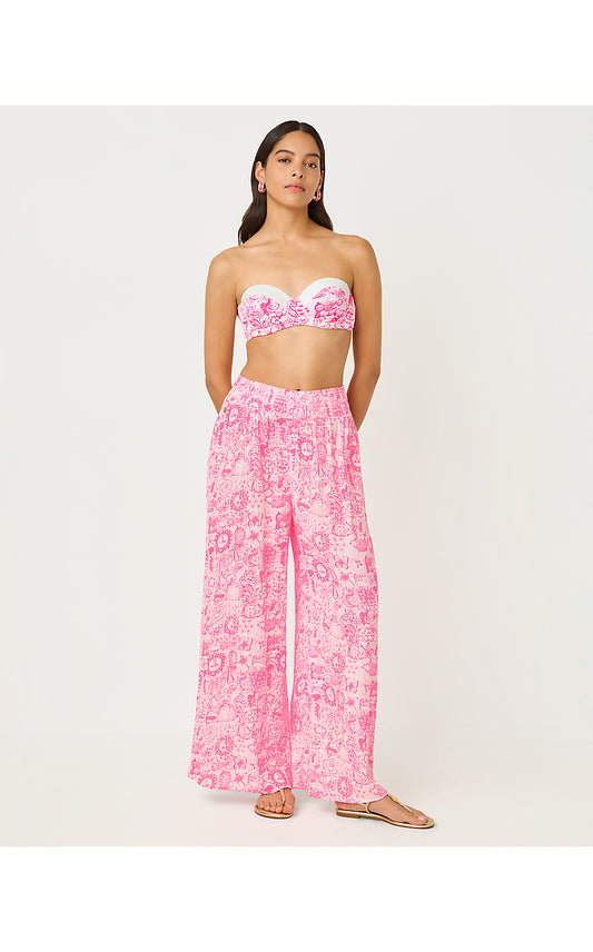 ENZO PANT COVERUP, CHERRY BLOSSOM PINK LIL FLEUR DE LILLY