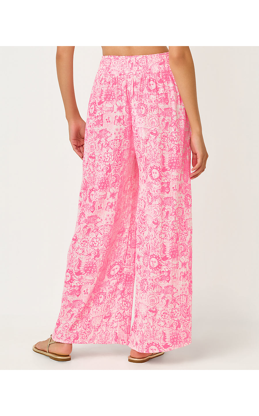 ENZO PANT COVERUP, CHERRY BLOSSOM PINK LIL FLEUR DE LILLY
