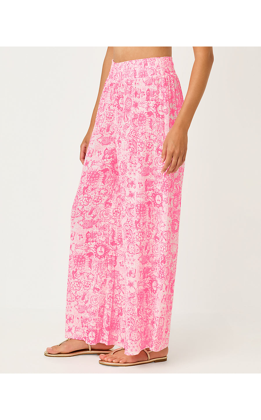 ENZO PANT COVERUP, CHERRY BLOSSOM PINK LIL FLEUR DE LILLY