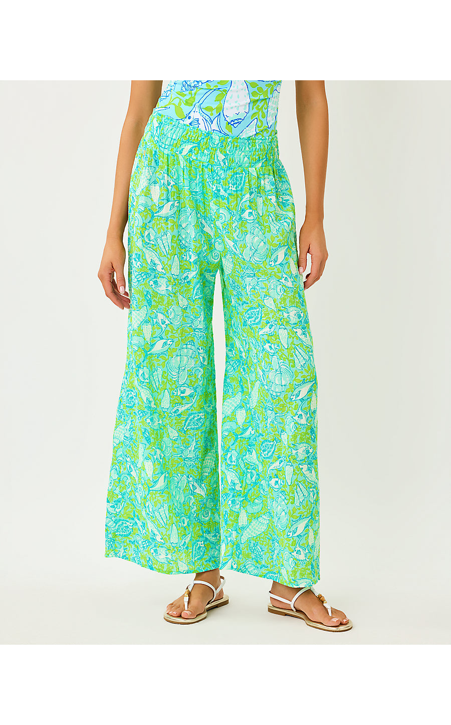 ENZO PANT COVERUP, DAY DREAM BLUE THROW ME A LINE