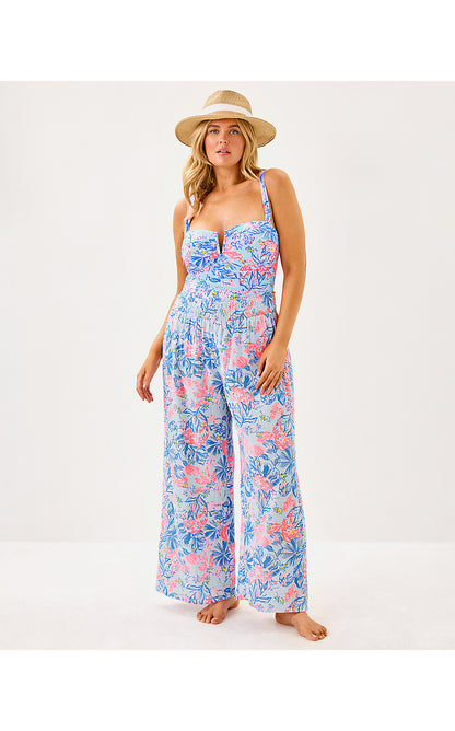 ENZO PANT COVERUP, MULTI ELEPHANT SPLASH