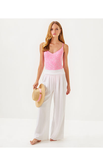 ENZO PANT COVERUP, RESORT WHITE