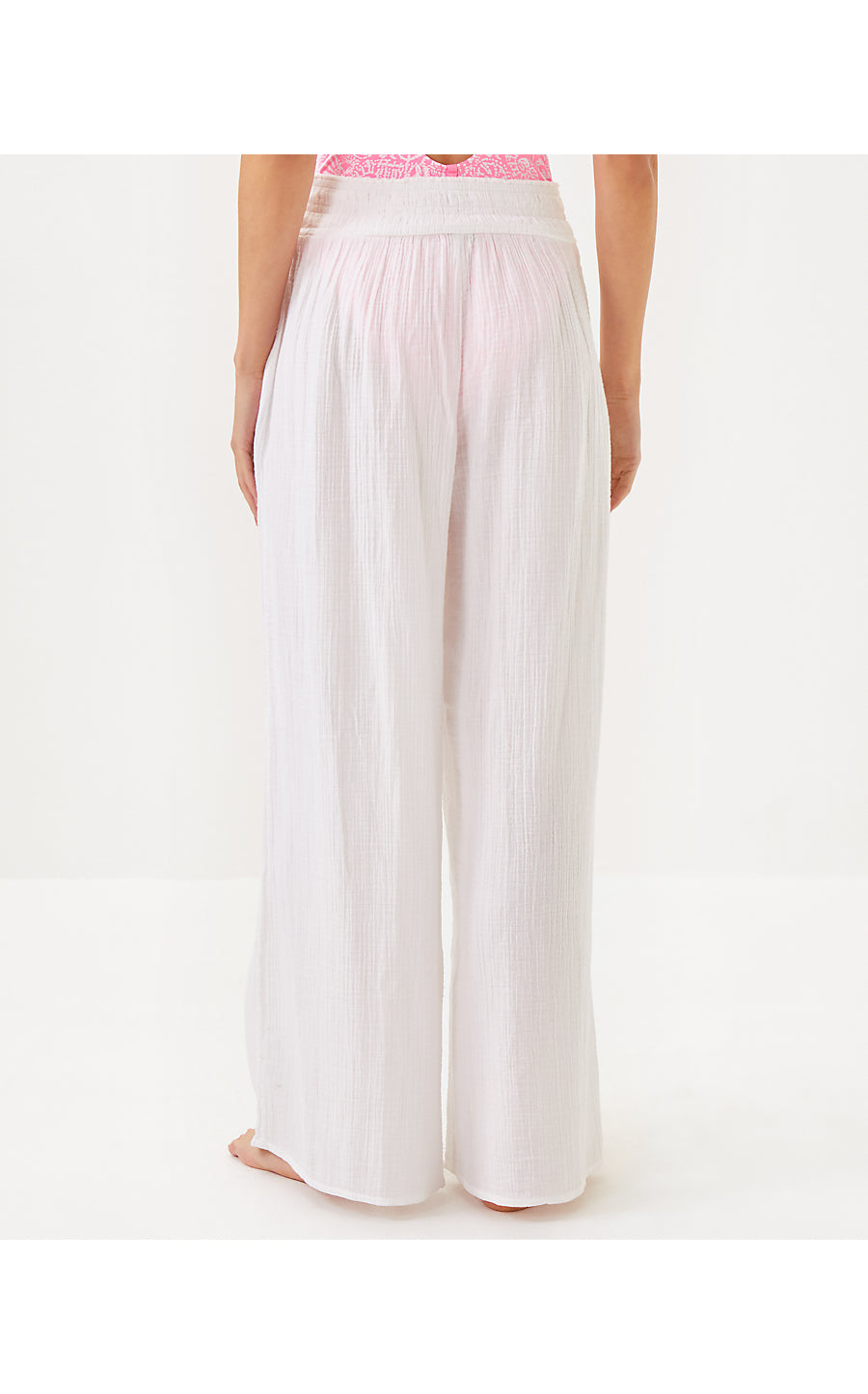 ENZO PANT COVERUP, RESORT WHITE