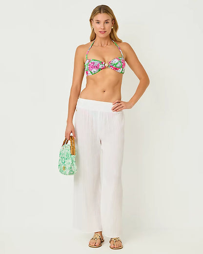 ENZO PANT COVERUP, RESORT WHITE