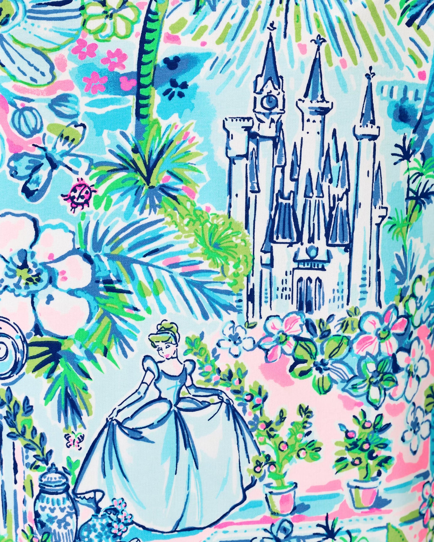 LEONA UPF 50+ ZIP-UP, MULTI DISNEY LOVES CINDERELLA