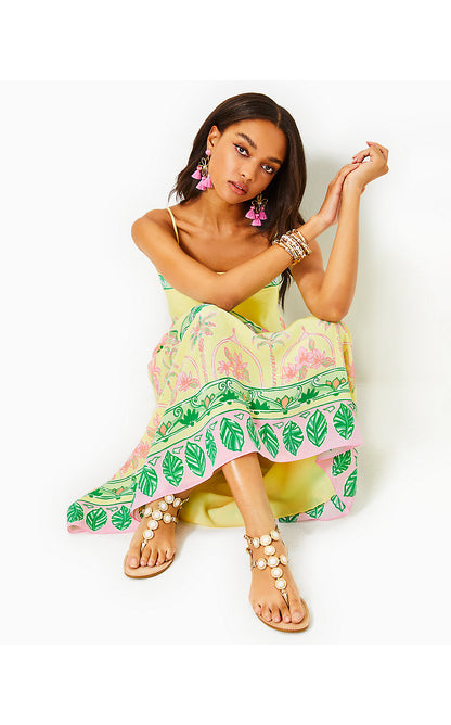 jesslyn silk maxi slip dress Jesslyn Silk Maxi Slip Dress