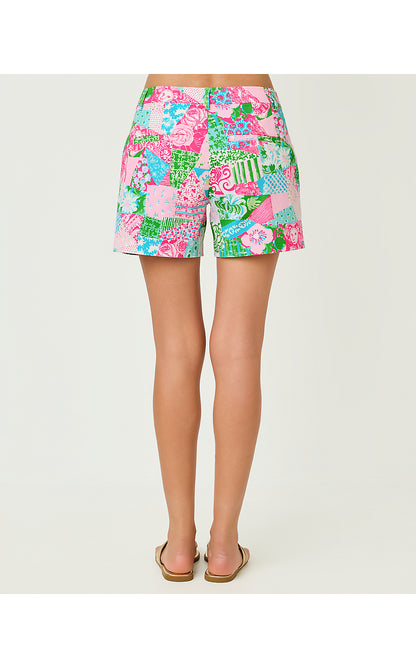 CALLAHAN MID-RISE SHORT, MULTI CRAZY QUILT