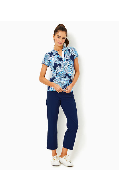 FRIDA POLO UPF 50+, LOW TIDE NAVY BOUQUET ALL DAY