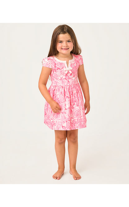 LOUISE DRESS, CONFETTI PINK LIL ROSANNA