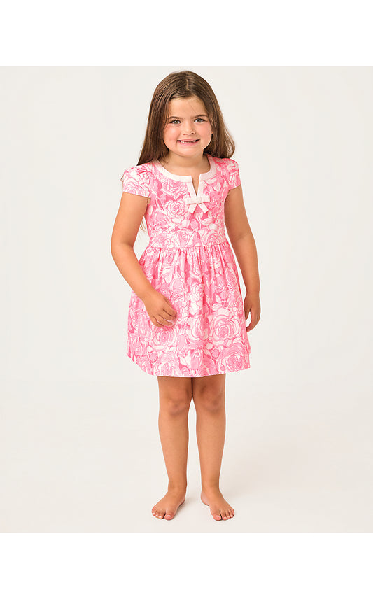 LOUISE DRESS, CONFETTI PINK LIL ROSANNA