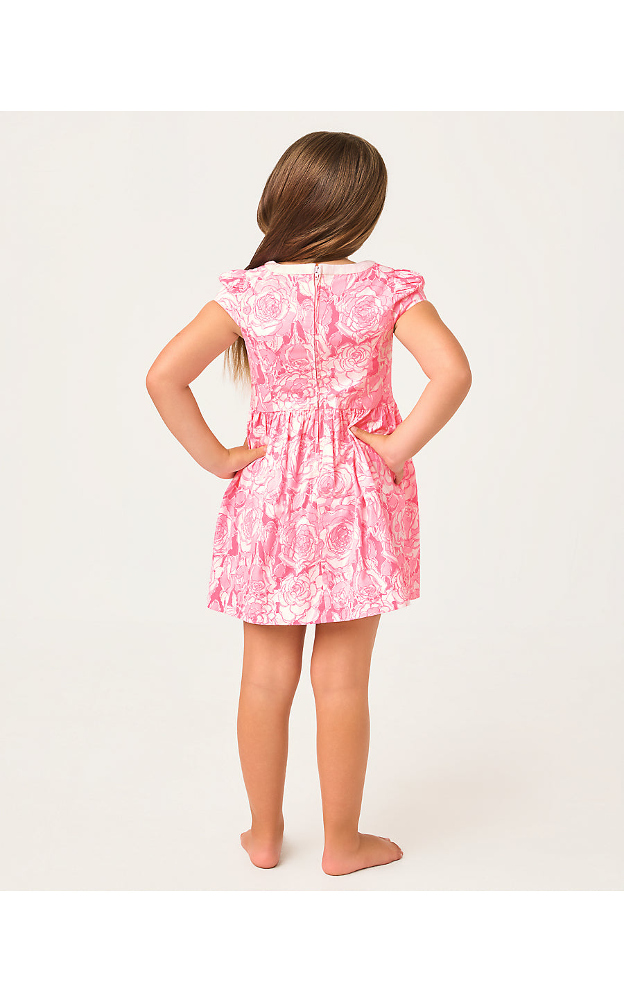 LOUISE DRESS, CONFETTI PINK LIL ROSANNA