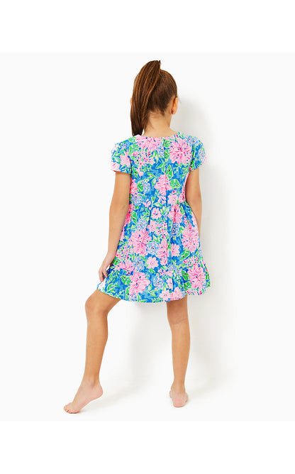 ALEXANDRA DRESS, MULTI SPRING IN YOUR STEP