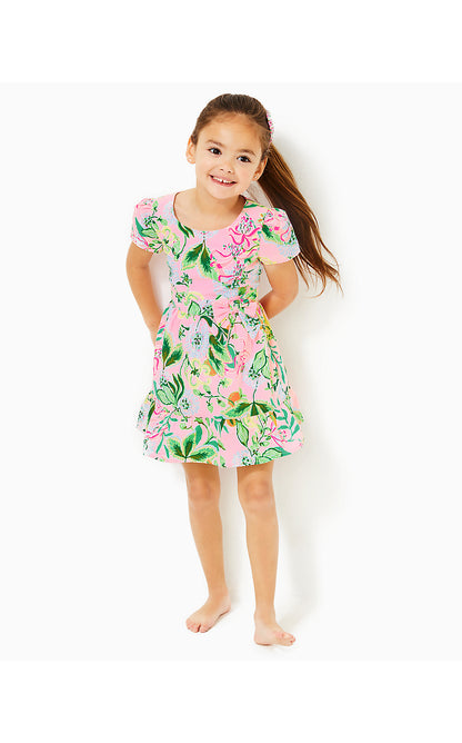 ALEXANDRA DRESS, MULTI VIA AMORE SPRITZER