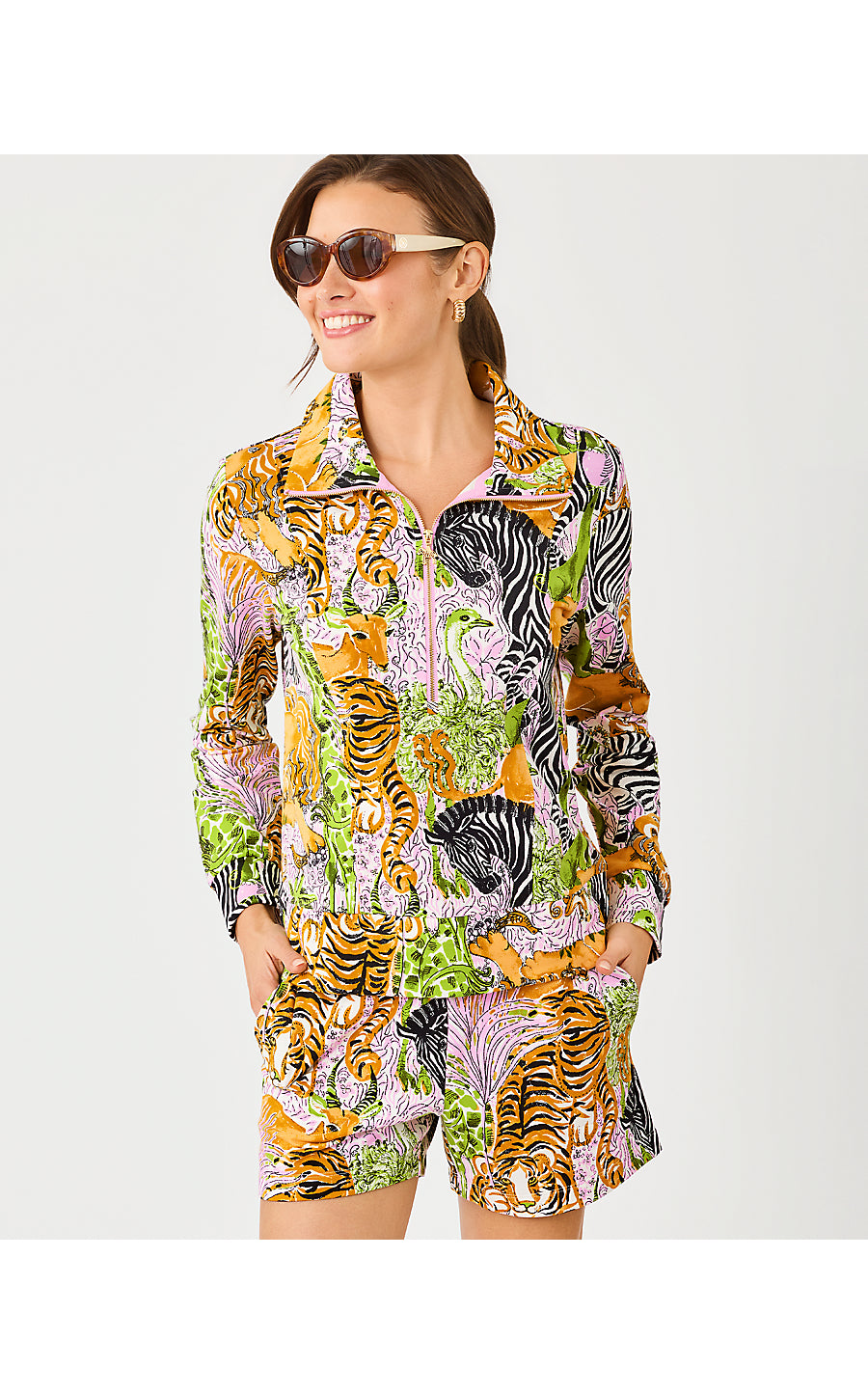 LOXLEY KNIT SHORT, MULTI LILLYS ZOO