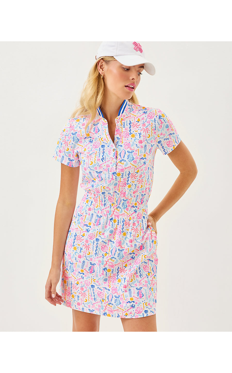 LOVE ACTIVE DRESS UPF 50+, MULTI SUMMER SERENADE
