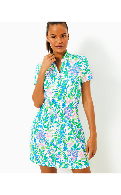 strapless open back dress LOVE ACTIVE DRESS UPF 50+, RESORT WHITE JUST A PINCH – Palm Place