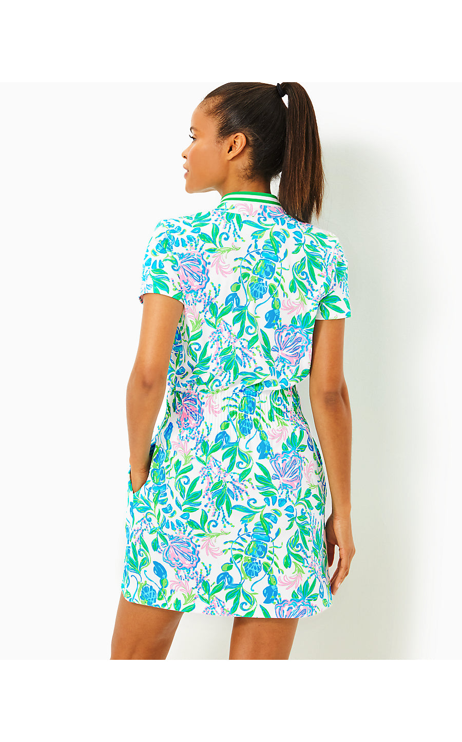 LOVE ACTIVE DRESS UPF 50+, RESORT WHITE JUST A PINCH