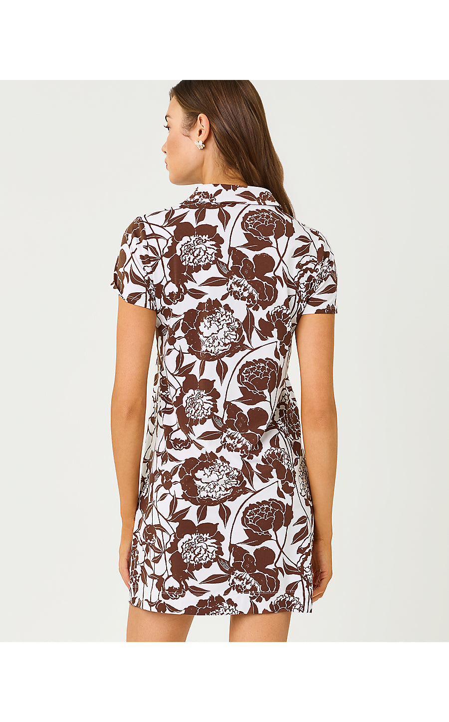DUNE UPF 50+ SHORT SLEEVE DRESS, RESORT WHITE MARNI