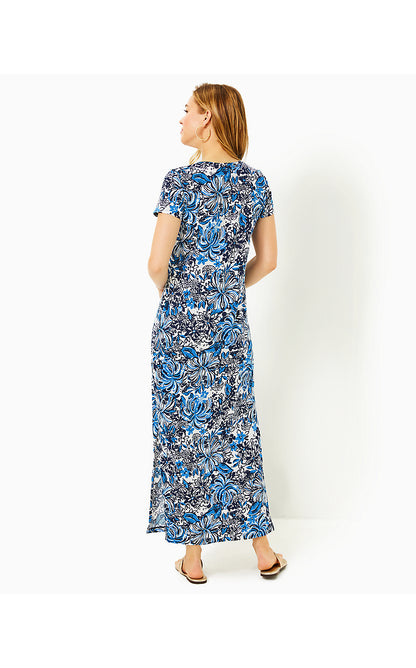 etta maxi dress navy Taleah Navy Formal Maxi Dress - US 4