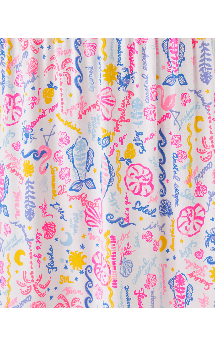 JILLY SMOCKED DRESS, MULTI SUMMER SERENADE