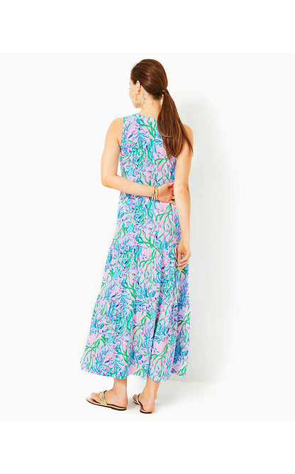 SYDNEE MAXI DRESS, MULTI SEACRET ESCAPE