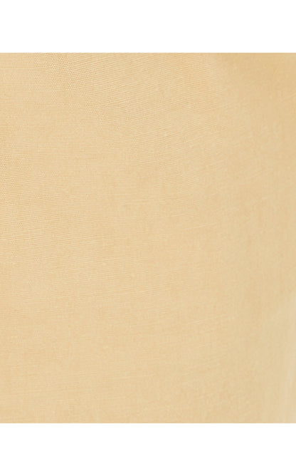 DELORIA LINEN SHORT, SAND BAR