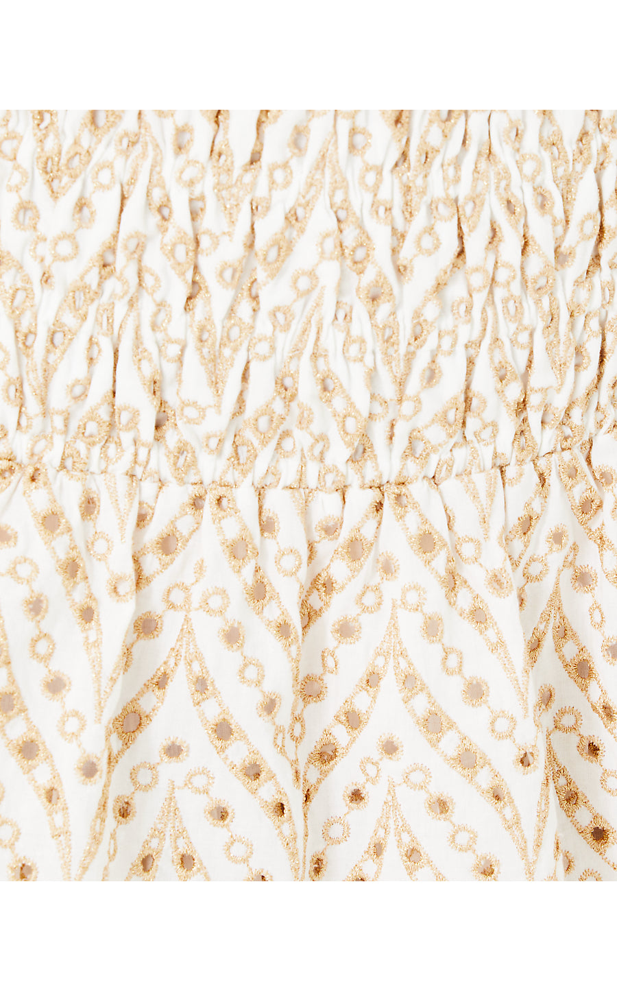 YARA EYELET SET, SAND BAR MERMAID TAIL METALLIC EYELET