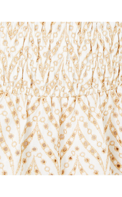 YARA EYELET SET, SAND BAR MERMAID TAIL METALLIC EYELET