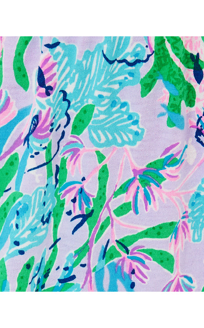 MINI POLLIE MIDI DRESS, MULTI SEACRET ESCAPE