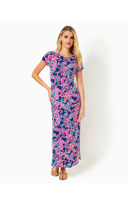 KADEN UPF 50+ MAXI DRESS, MULTI FLITTING ABOUT