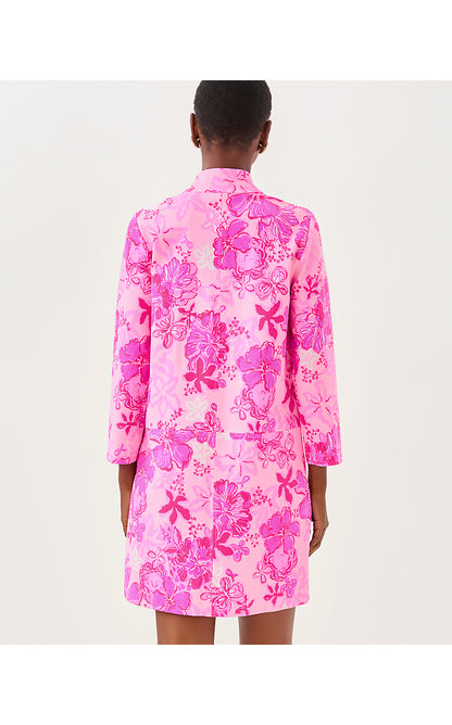 ROSIE DRESS, PARIGI PINK SUPPORTING SQUAD