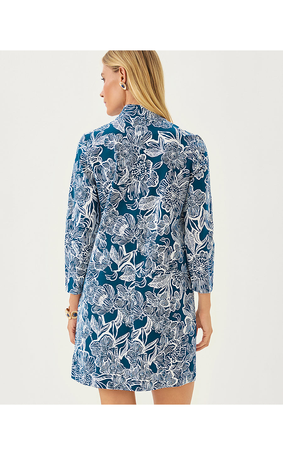 ROSIE DRESS, STARLIGHT NAVY UNFORGETTABLE