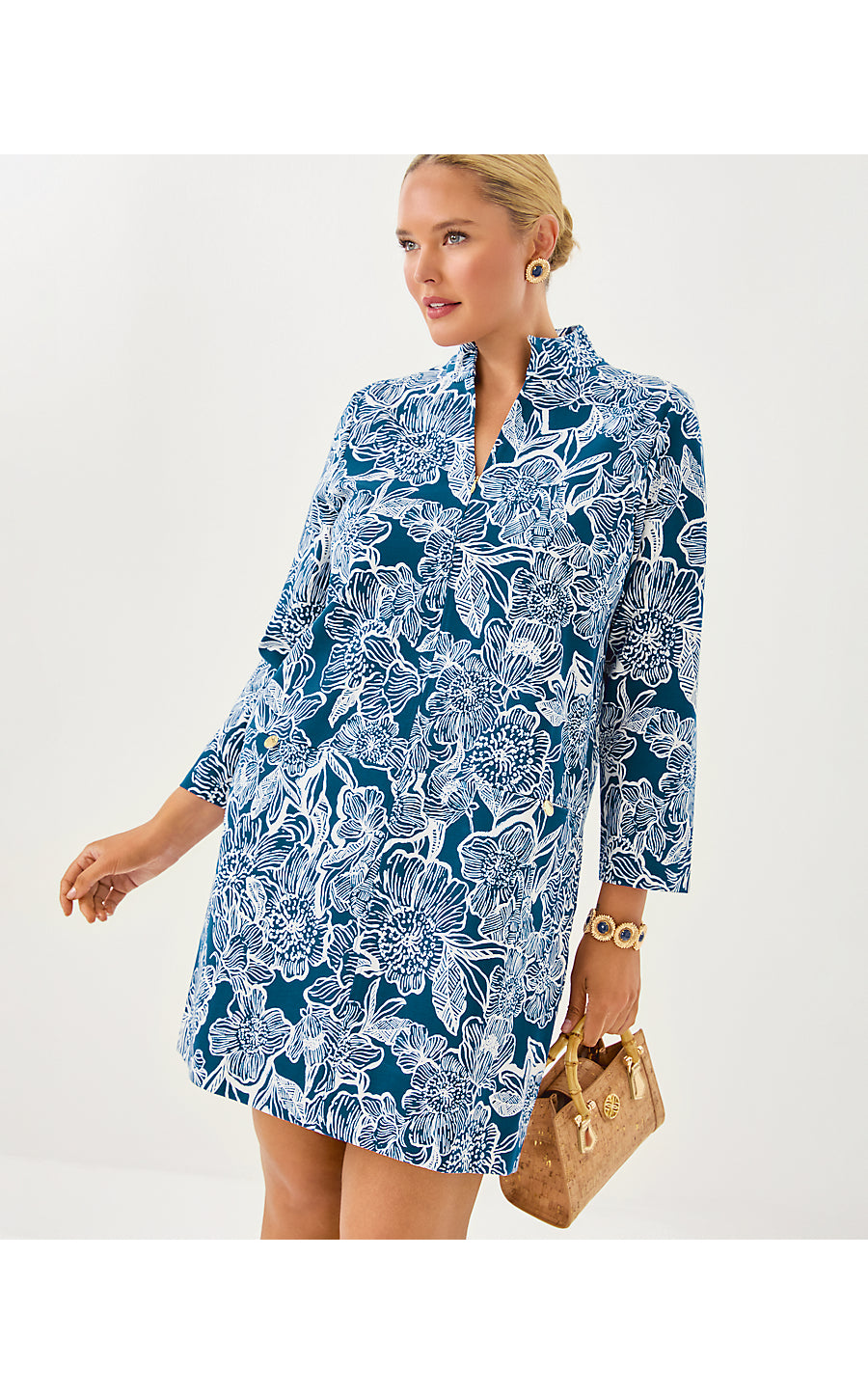 ROSIE DRESS, STARLIGHT NAVY UNFORGETTABLE