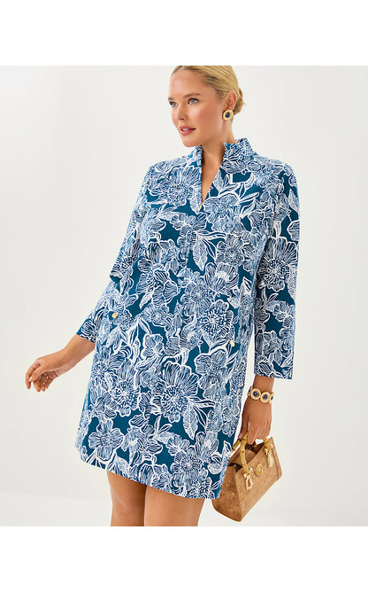 ROSIE DRESS, STARLIGHT NAVY UNFORGETTABLE