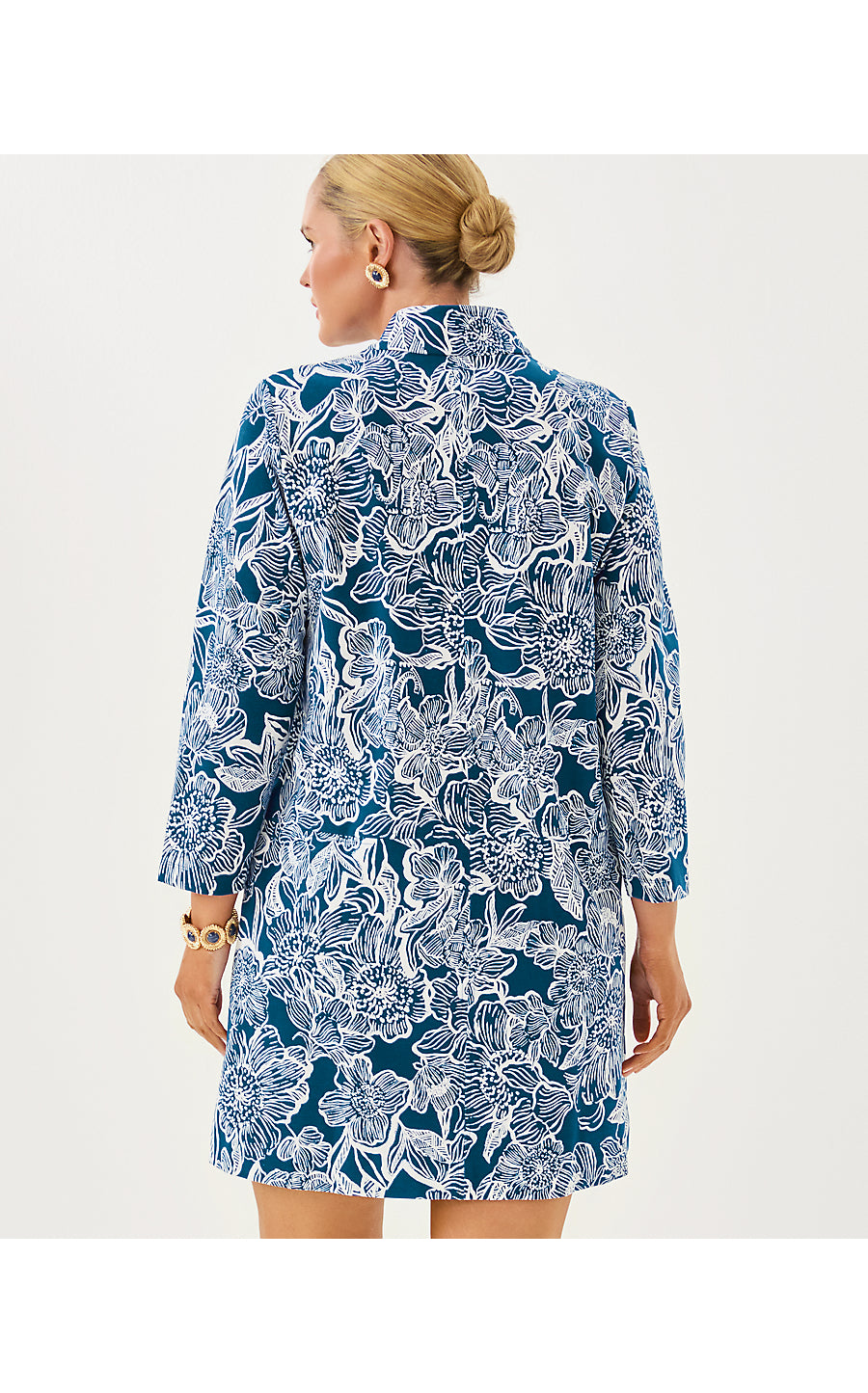 ROSIE DRESS, STARLIGHT NAVY UNFORGETTABLE