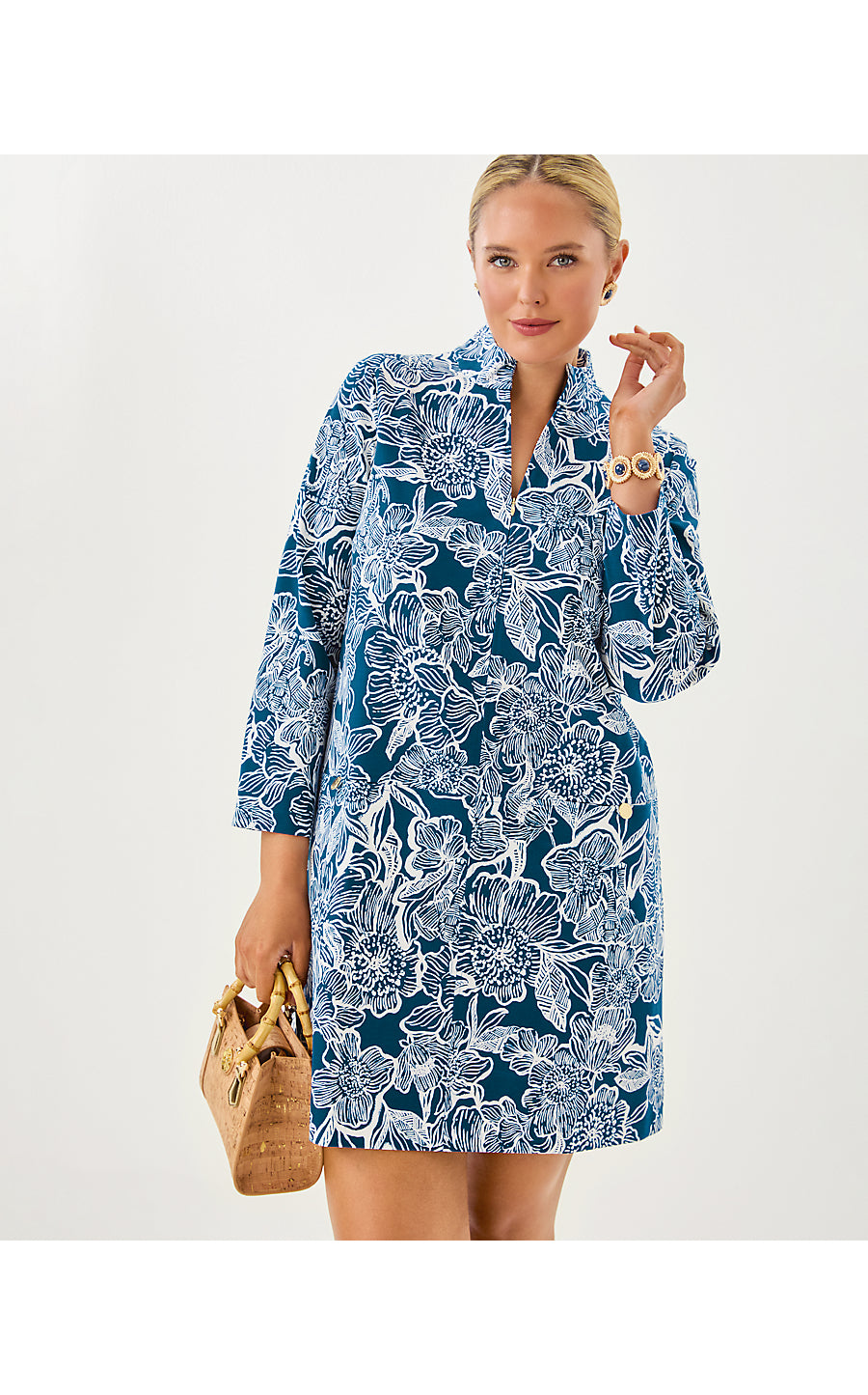 ROSIE DRESS, STARLIGHT NAVY UNFORGETTABLE