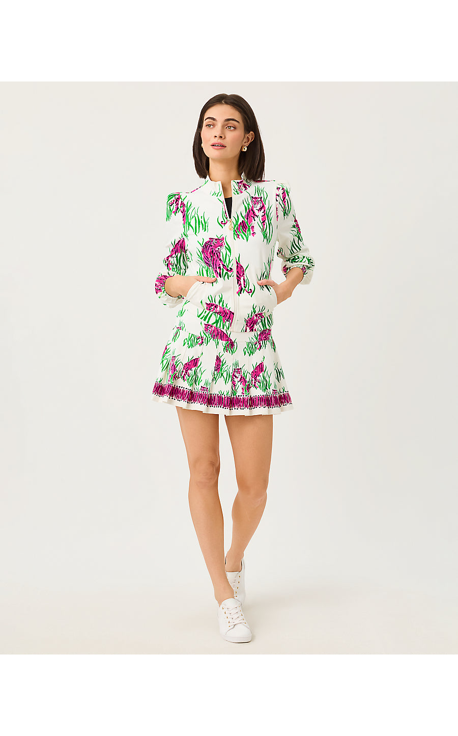 ANNORA SKORT UPF 50+, COCONUT LIL CAMOUFLAGE CATWALK ENGINEERED LUXLETIC