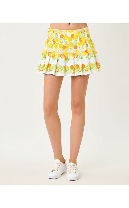ANNORA SKORT UPF 50+, RESORT WHITE ZESTY ENGINEERED LUXLETIC