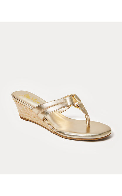 MCKIM WEDGE, GOLD METALLIC