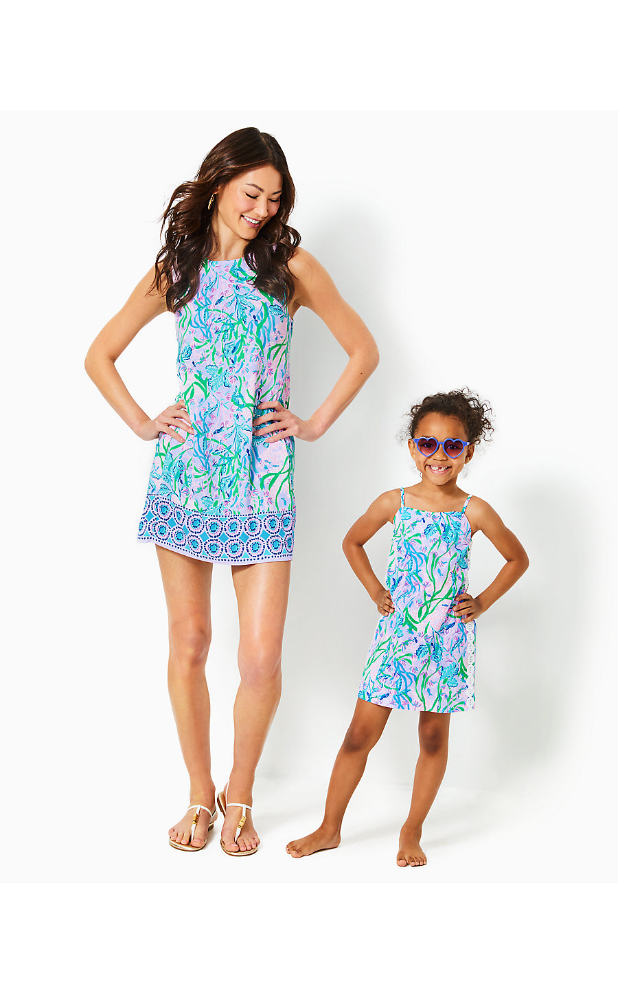 MINI SHELLI DRESS, MULTI SEACRET ESCAPE