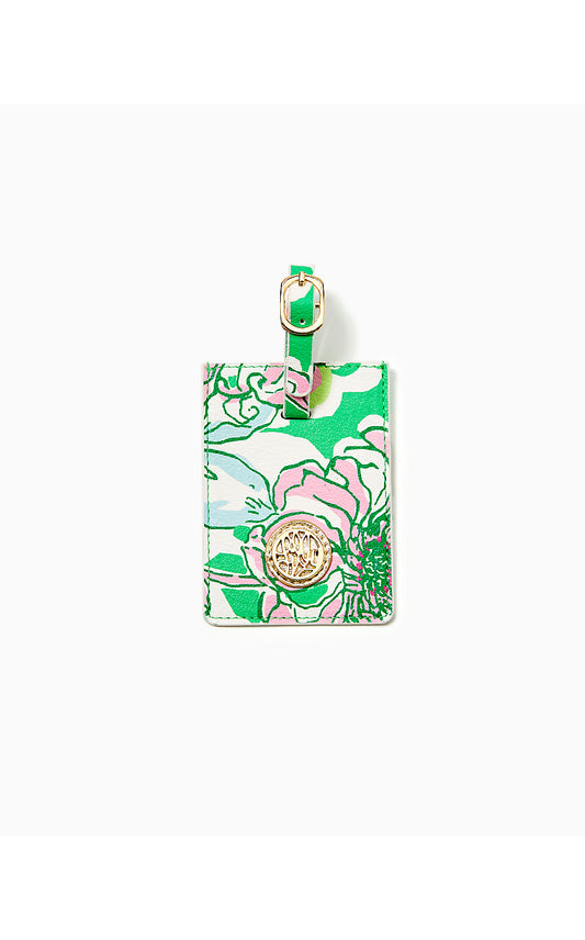 GWP LUGGAGE TAG, SPEARMINT BLOSSOM VIEWS