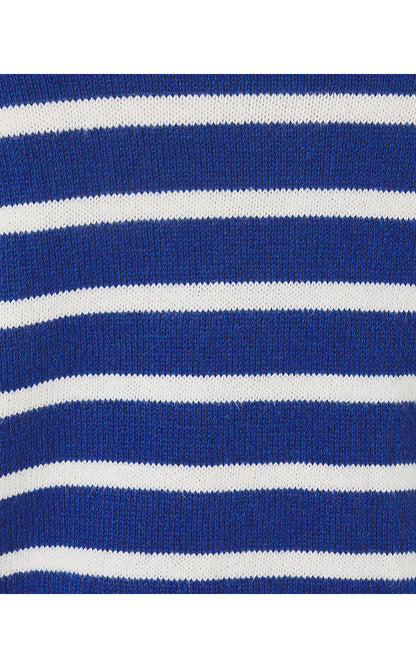 KYREN SWEATER, BLUE MED NEVER ENDING STRIPE