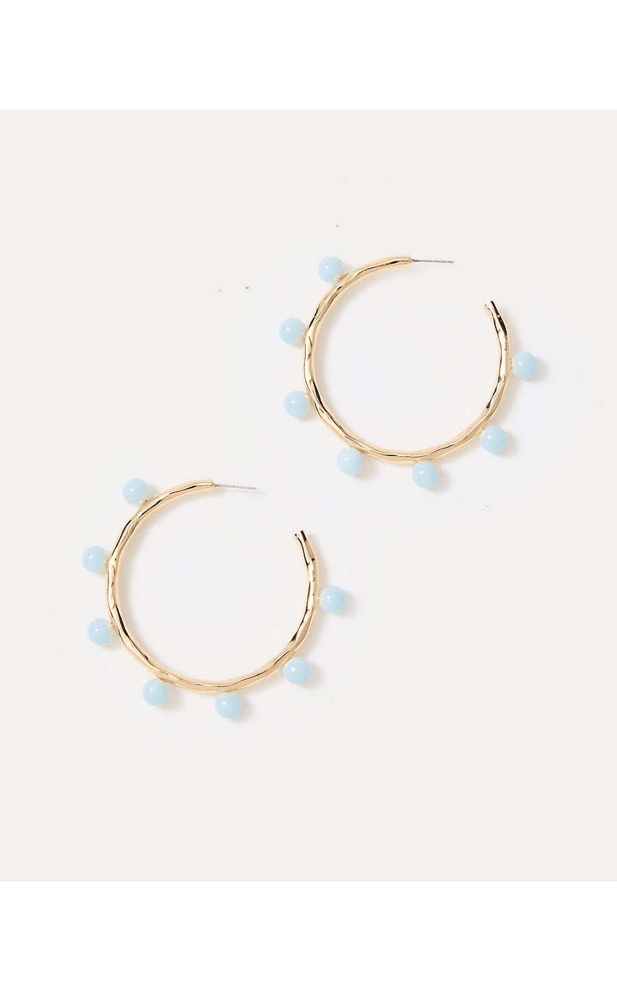 WAVE N SEA HOOP EARRINGS, BLUETTE