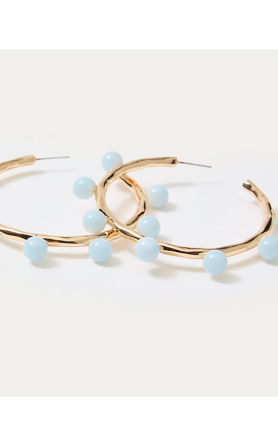 WAVE N SEA HOOP EARRINGS, BLUETTE
