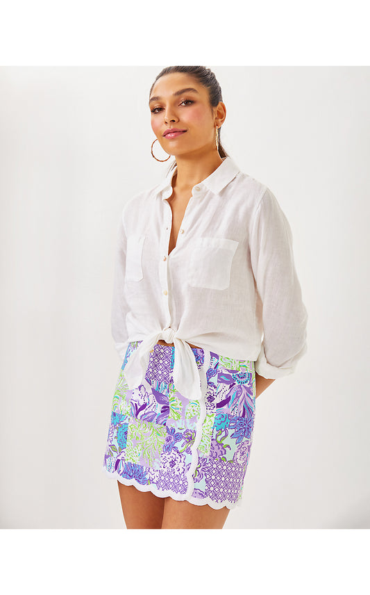 MICHELINA MINI SKORT, MULTI JUICY STORY PATCH